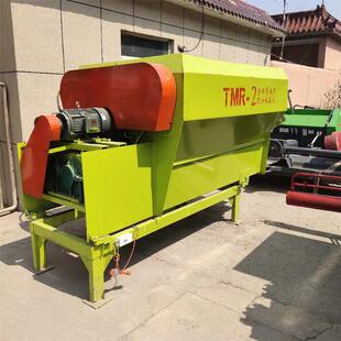 拌料罐 家用固定式 畜牧养殖业电动喂料车 牛羊青贮饲料拌料撒料车