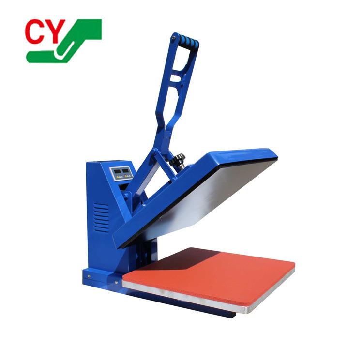 源头厂家手动烫热画机机 新款高压压平板热纺织38CY-G2-2*38固色