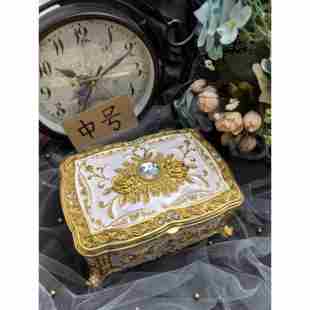 高档欧2018新款 出口俄斯珐琅彩釉锡合金罗非亚克力带钻礼首饰品 式