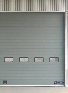 垂工业提升门喷涂IBG车间 厂房大门出货防口抗盗风电动直工业滑升