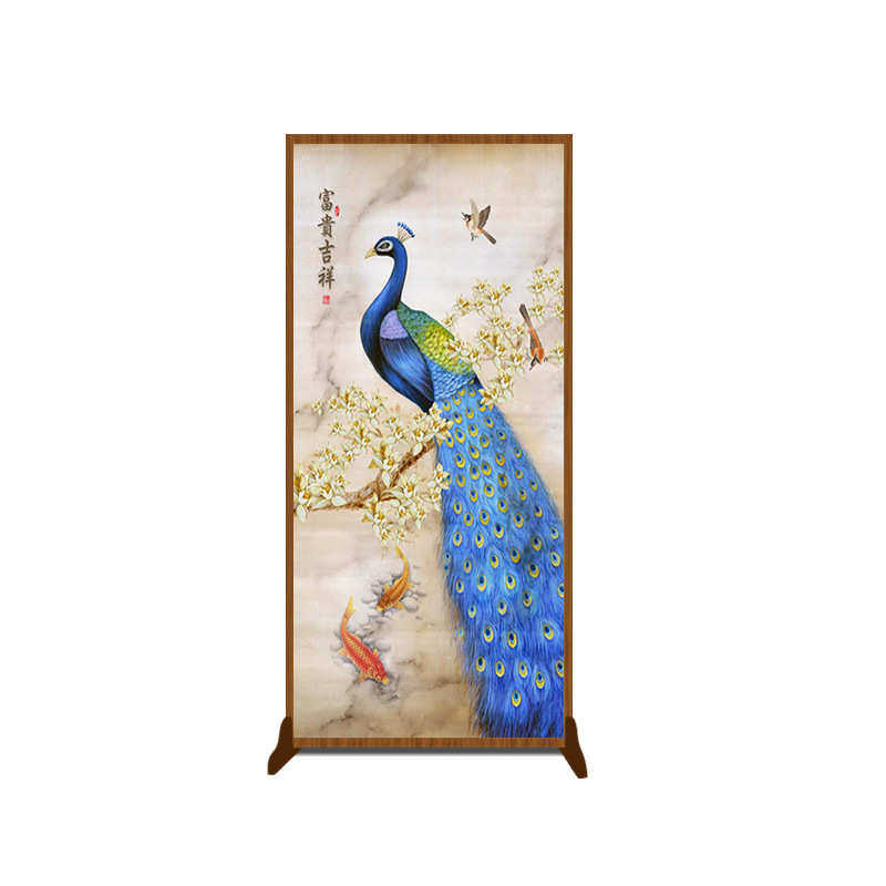 屏风中式玄关客厅卧室简约现代折叠移动入户隔断墙家用小户型,住宅家具,庭院屏风,淘宝优惠券,粉丝福利购,淘宝优惠卷