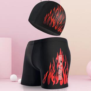 备 分速干泡温泉防晒泳五衣单件青少年游泳装 男泳裤 防尴尬沙滩短裤