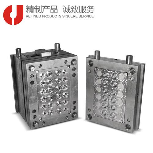 12腔冷热流道塑料盖模具 千秋盖蝴蝶瓶盖子模具 翻盖模具生产厂家