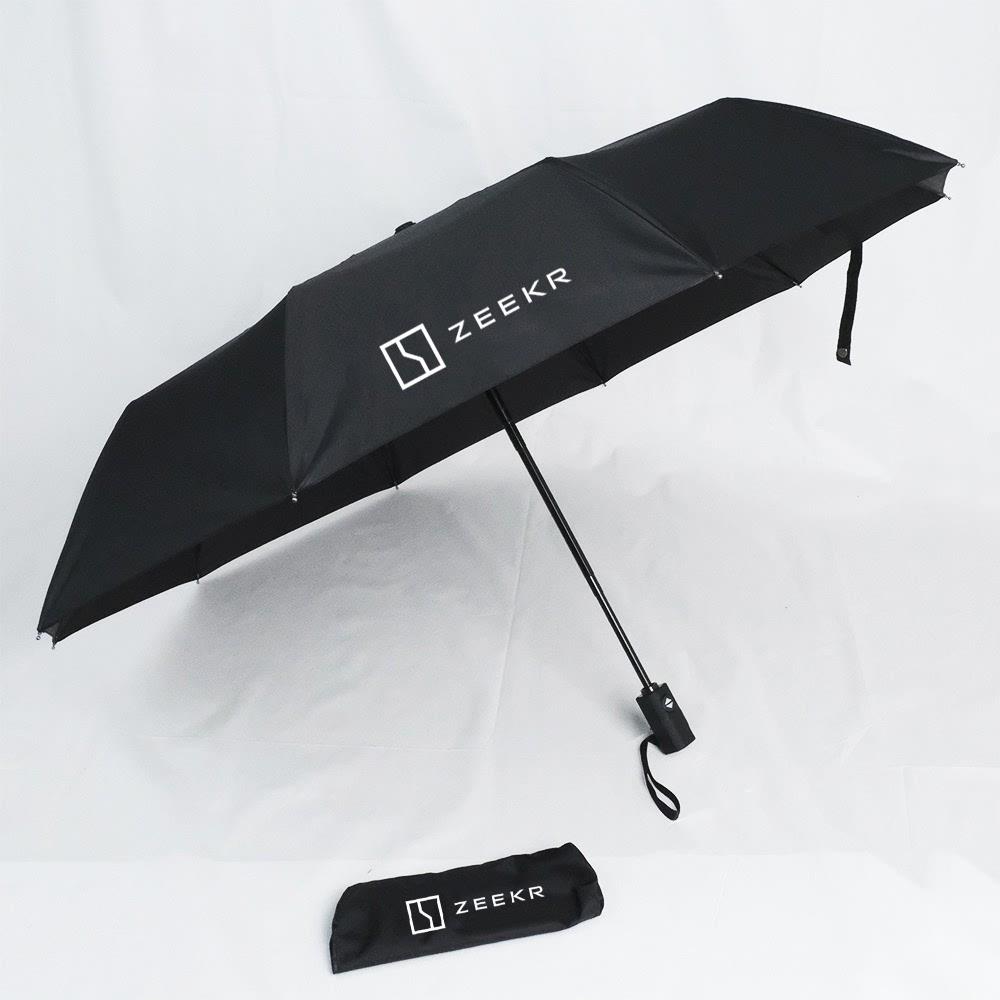 10骨折叠自动极氪001雨伞晴雨两用礼宾防风汽车周边礼品定制