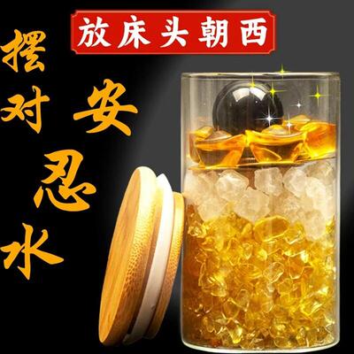 安忍水瓶子解决厕所在西北床头朝西摆件古法安仁水瓶化妆室玻璃瓶