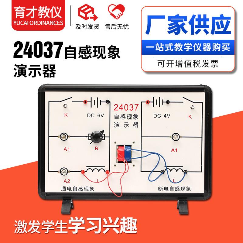 24037自感现象演示器通电自感断电自感电学实验器材物理教学仪器