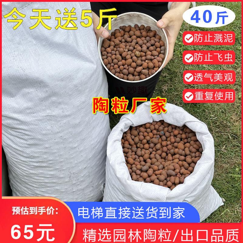 精选中陶粒!地栽树池花池花盆花槽花箱铺面陶瓷颗粒防虫透气疏水