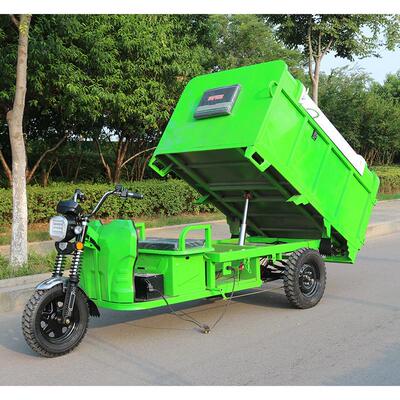 小型环卫自卸垃圾车道路保洁垃圾清运车1800L箱体环保密闭垃圾车
