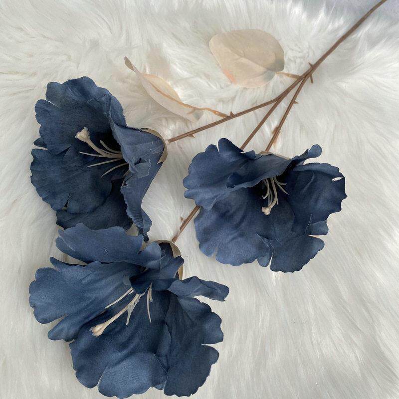 四头大木棉2号三头木棉婚礼地排插花背景装饰 摄影道具假花木棉花