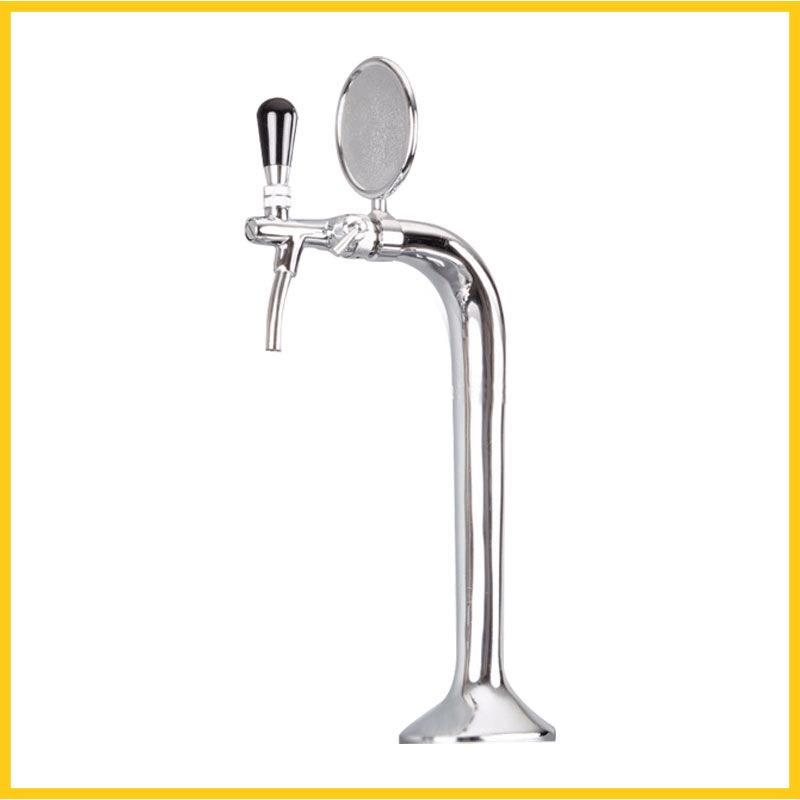 单孔蛇型酒柱扎啤机立柱啤酒塔 吧台装饰售酒柱 酿酒配件不含龙头