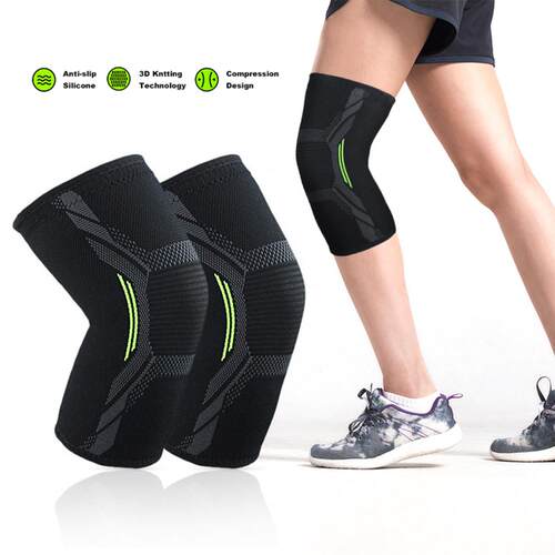 1pc Mesh Knee Compression Sleeves Shin Pads Volleyball Baske