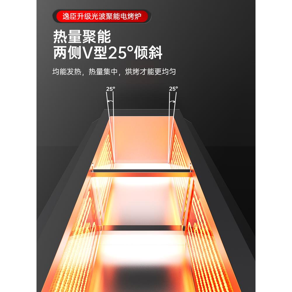 逸臣商电烧炉烤无烟户外摆摊光波炉内家用用烤肉串烤面筋JXO速室