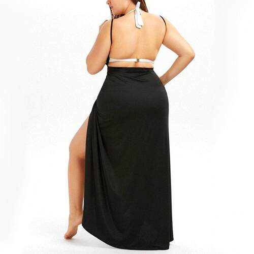 Plus Size Women Summer Swimsuit Scarf Beach Cover Wrap Saron