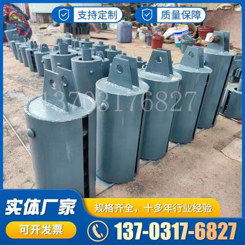 循环给水管道可变弹簧支吊架 管夹滑动支座根部整定弹簧组件诺鑫