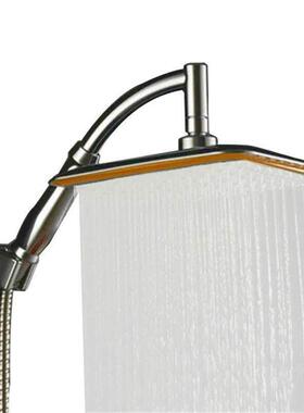9 Inch Rotate 360 Degree Bathroom Rainfall Shower Head ABS C