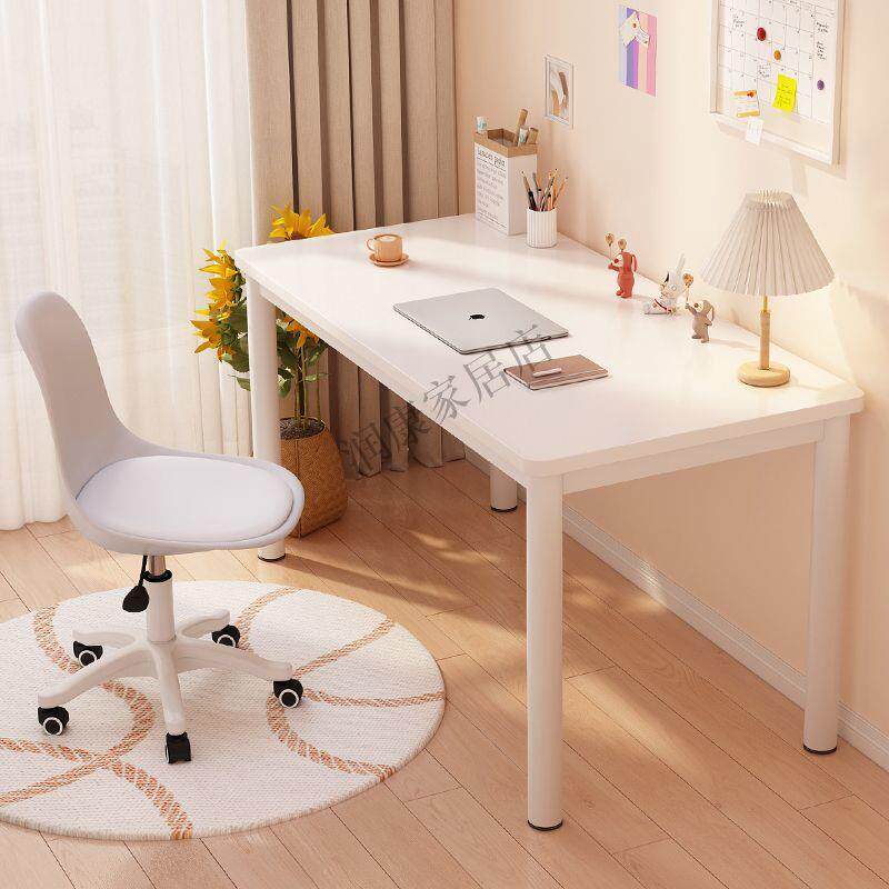 书桌台式家用女生桌子美甲桌简约卧室电脑桌写字学习办公桌子