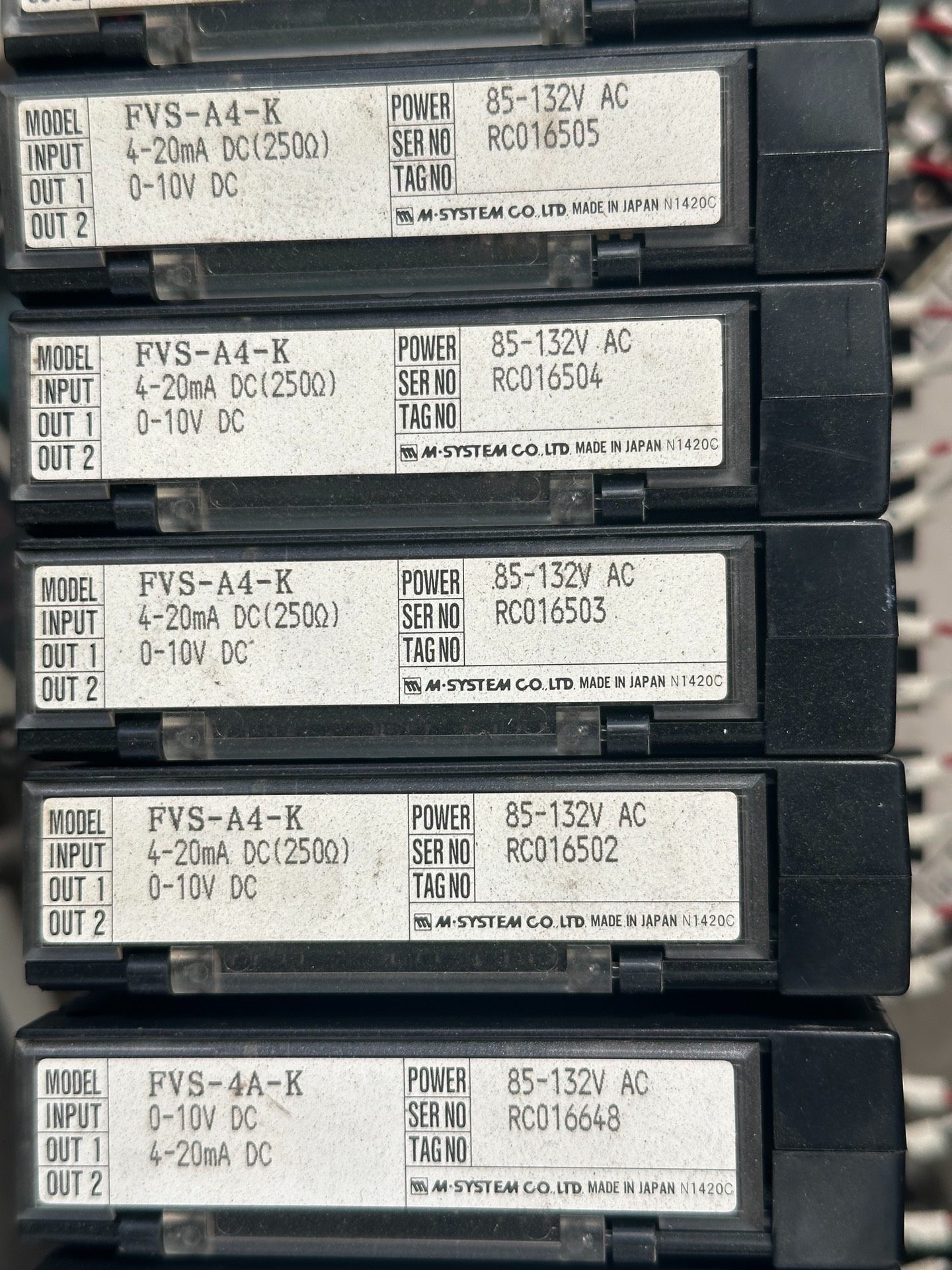 日本爱模模块 FVS-A4-K