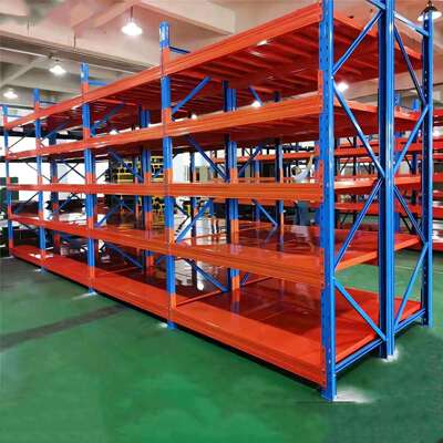 横储型梁式重货架837工业金仓库房高位立体货物架重型货架生五产