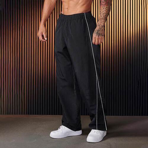 K 62486 Summer Ice Silk Wide Leg Pants 冰丝阔腿裤