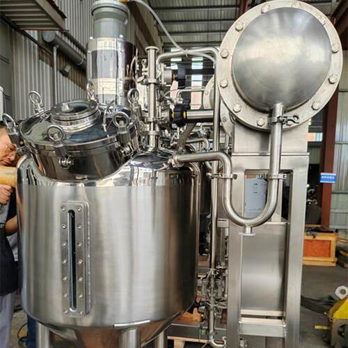 非标300L气动匀浆搅拌罐混合设备油搅拌罐体设备