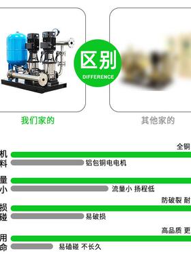 活变频恒压供生水设734备小区无二加压给水机组箱式负压泵次站