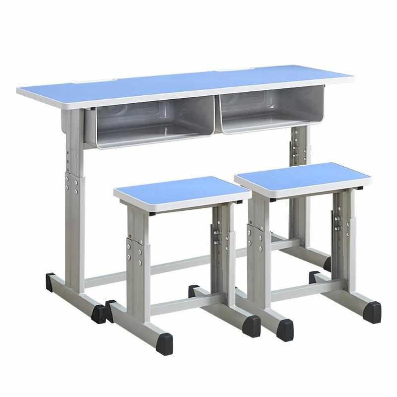 学生课桌带抽屉儿童写字桌可升降中小学生补习班长学习桌课桌批发