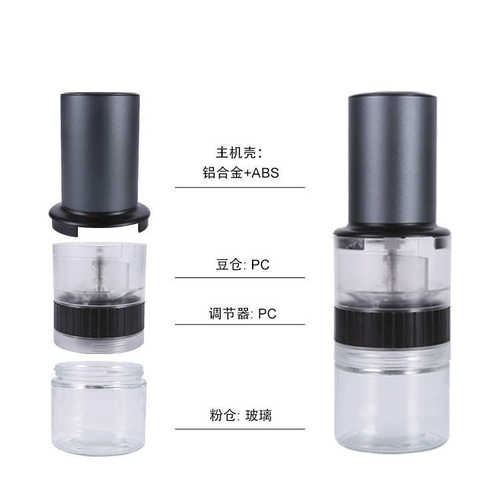 家用便携式咖啡研磨机 小型电动磨豆机迷你研磨器礼品磨豆机