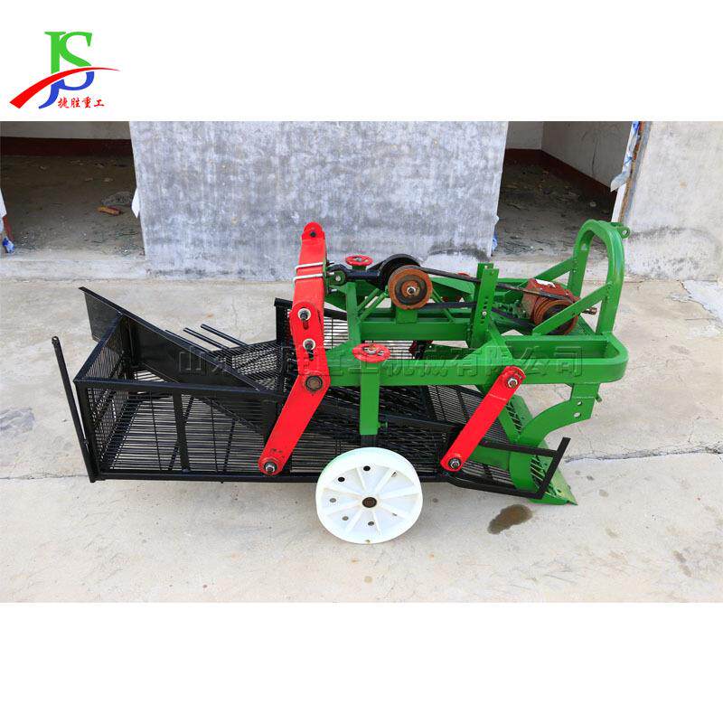 起垄地种植花生收获机 拖拉机后置花生收果机 单垄花生起花生机