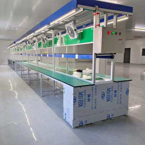 流水线工作台倍速链运输带车间自动化生产设备装配铝合金输送机