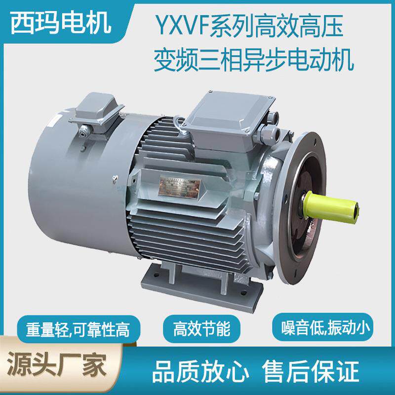 西安电机YXVF-4503-4极1000W6V高压交流三相异步电动机厂