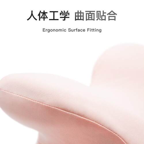 办公室记午7睡忆棉枕头午休趴睡记忆枕学生白领牛睡角午枕