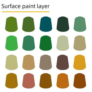 战锤 40K GW漆 表层漆 4-3 模型涂装专用 Layer 12ml