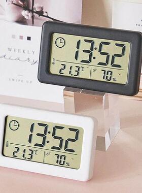 LED Digital Alarm Clock With Thermometer Desktop Electronic