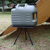 便携式 露营方桌户外折叠小方桌可升降野营野餐烧烤桌铝合金餐桌