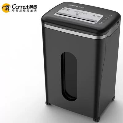 科密碎纸机P-8750单次碎纸18张连续100分钟2*6mm碎纸效果