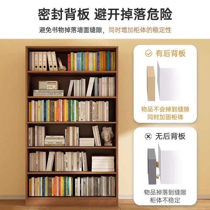 实木架落地置物靠架简易SG008217墙转角储物架学生书柜客家厅用窄