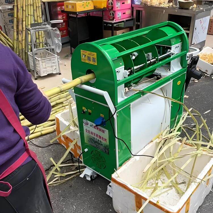 商用甘蔗刮皮机 不锈钢甘 蔗削皮机 小型电动甜棒去皮机