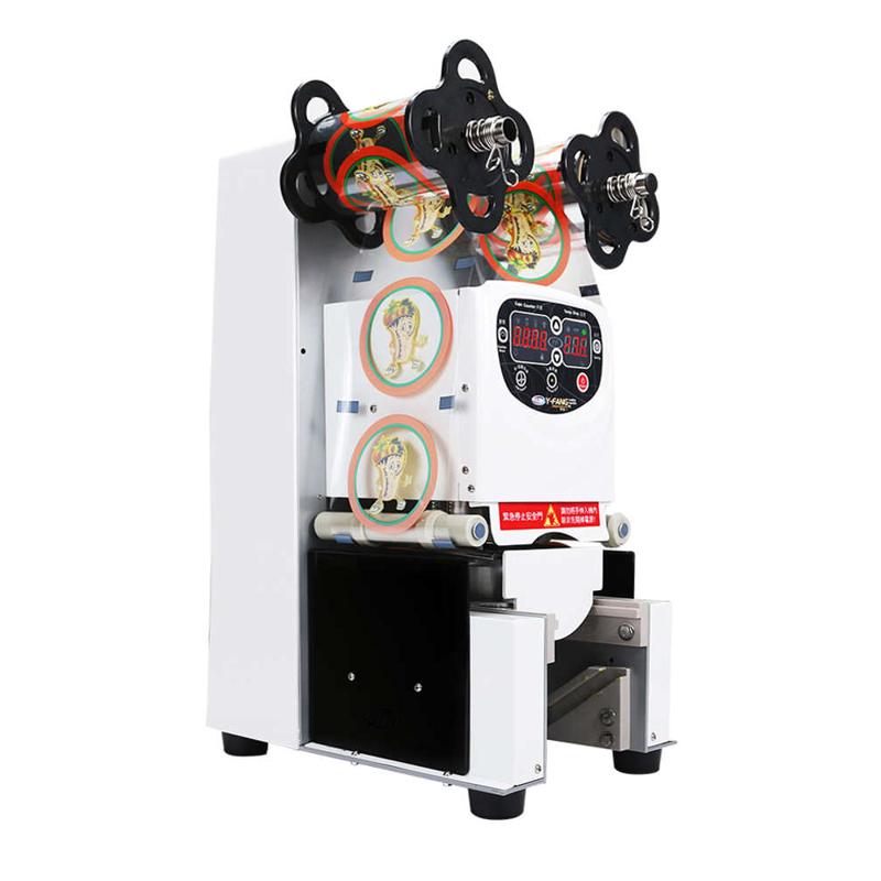 /益机封口机90设备台湾茶店-芳商用a全套奶95sn杯全自动95 封