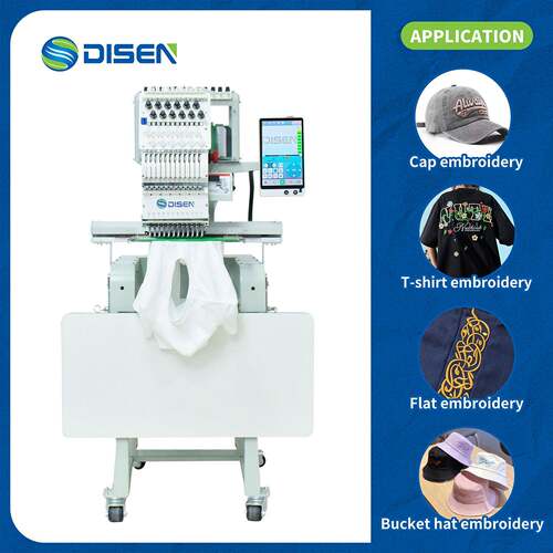 Digital Mini Computer 1 Head Embroidery Machine for Clothe