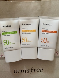 韩国innisfree悦诗风吟，三重防护防晒防水防晒霜spf50+