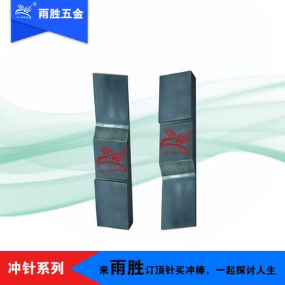 厂家直营高速钢SKD-11扁形顶针异型长方形冲棒冷墩机模具顶针