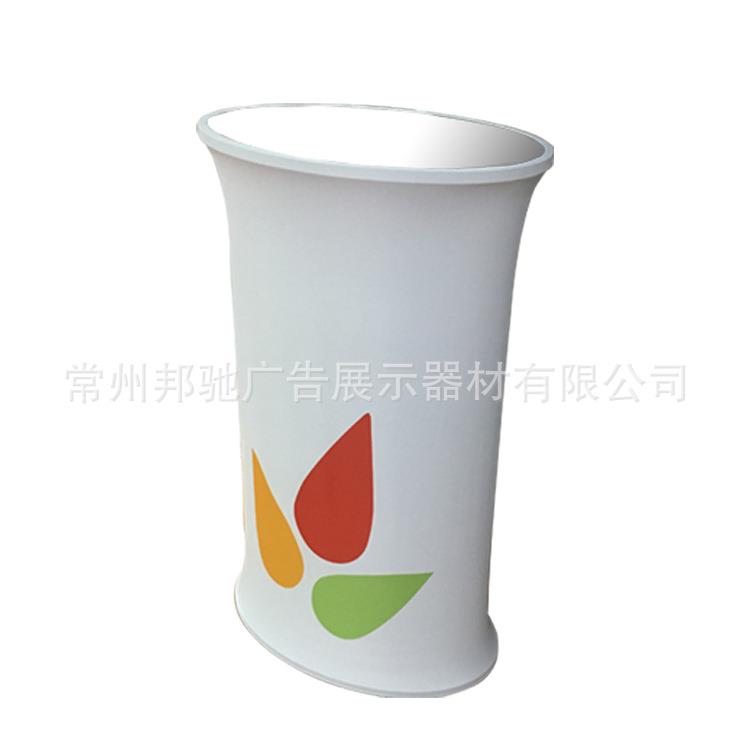 迎宾广告前台 展柜促销台 快幕秀常州邦驰 热转印广告厂家直销