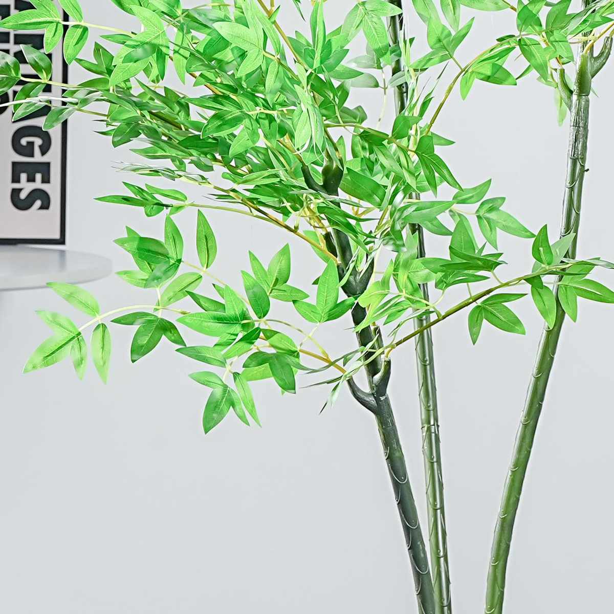 南天竹仿真绿植落地盆栽摆件客厅沙发边家居装饰盆景假树仿生植物