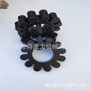 海南地区供液力偶偶合器前后半联轴节yox560耦合器弹性块