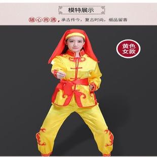 腰鼓舞儿童打鼓练功舞狮舞台装