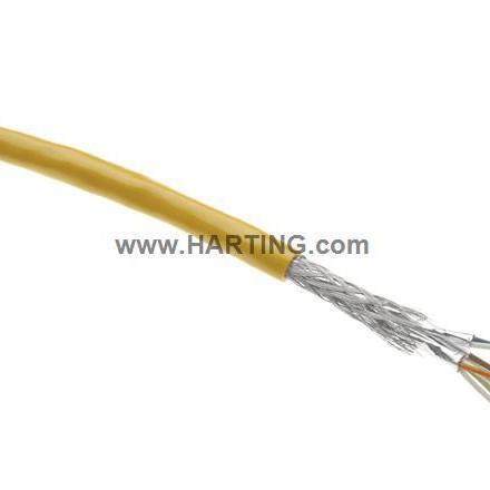 Harting09456000600长100m线芯1.05mmS/FTP屏蔽网线8芯