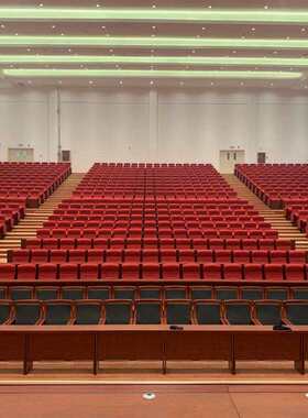 定制礼堂椅排椅电影院报告厅会议室座椅音乐厅连排椅写字板排椅