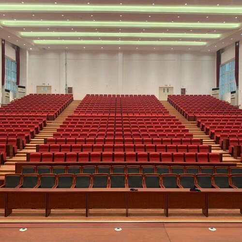 定制礼堂椅排椅电影院报告厅会议室座椅音乐厅连排椅写字板排椅