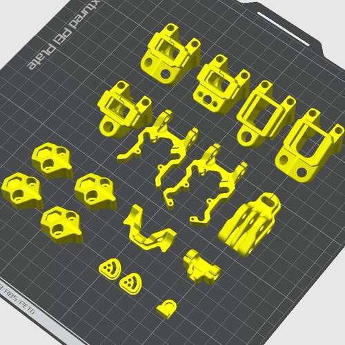 【打印件】SpeedyBee Mario5 玛利欧5寸机架3D打印配件 FPV穿越机