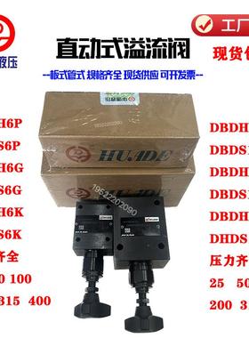 华德液压型直动式溢流阀DBDH6P DBDH10P10B/315调压阀DBDS6插装阀